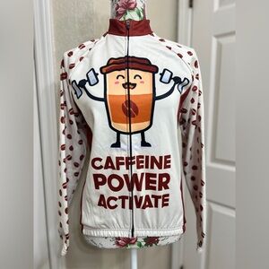 White Cycling Jacket size XS